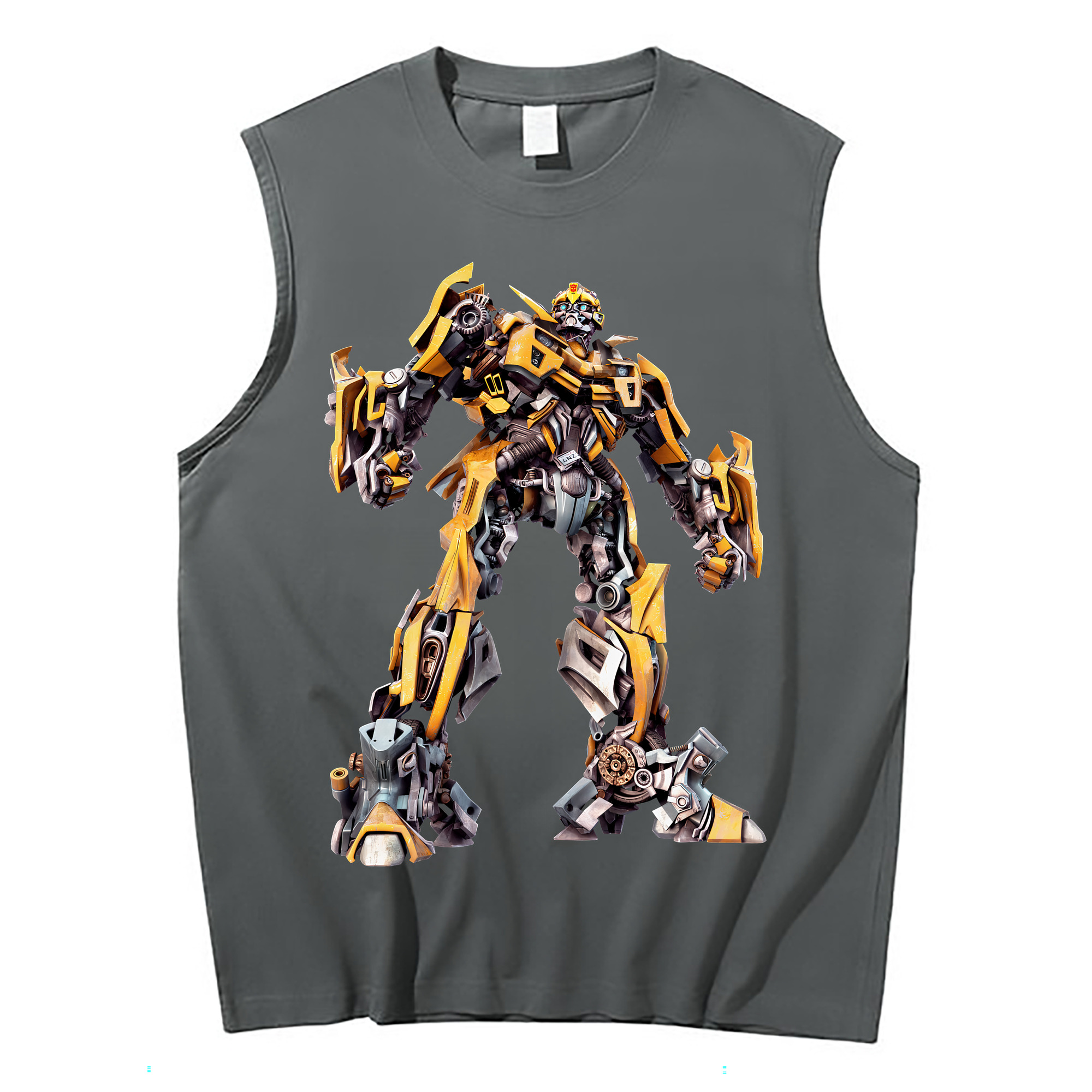 （画像用） Transformers トランスフォーマー コットン100％タンクトップ（フロントプリント）